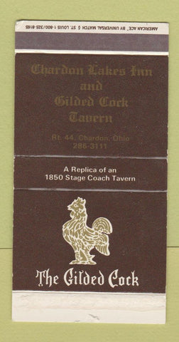 Matchbox - Gilded Cock Chardon Lakes Inn OH