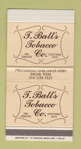 Matchbox - T Ball's Tobacco Dallas TX