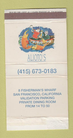 Matchbox - Alioto's Restaurant San Francisco CA WEAR