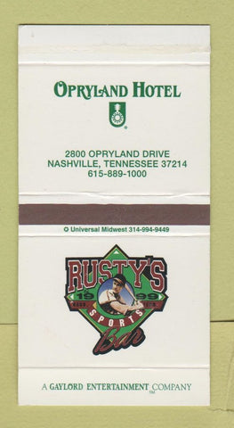 Matchbox - Opryland Hotel Nashville TN Rusty's Sports Bar baseball 1999