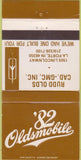 Matchbook Cover - Rudd Oldsmobile Cadillac GMC LaPorte IN 30 Strike