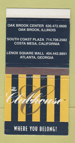 Matchbox - The Clubhouse Oak Brook IL Costa Mesa CA Atlanta GA