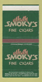 Matchbox - Smoky's Cigars Tobacco Berkley Royal Oak Livonia Bloomfield MI