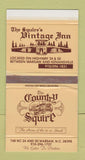 Matchbox - Squire's Vintage Inn Warsaw NC