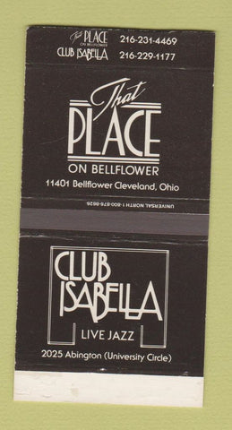 Matchbox - Place on Bellflower Cleveland OH Club Isabella Jazz