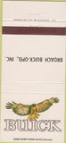 Matchbook Cover - Broach Buick Opel Elizabethtown KY 30 Strike