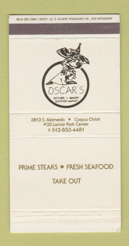 Matchbox - Oscar's Restaurant Corpus Christi TX
