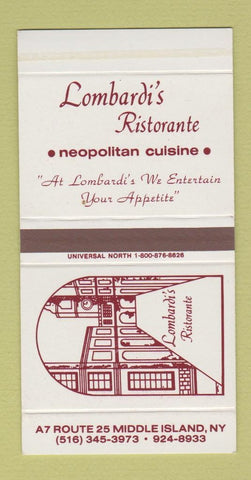 Matchbox - Lombardi's Ristorante Italian Middle Island NY