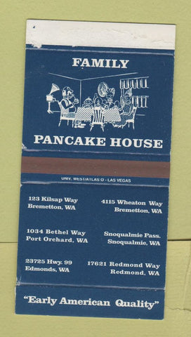 Matchbox - Family Pancake House Redmond Bremerton Port Orchard Edmonds WA