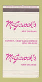 Matchbox - McGavock's New Orleans LA