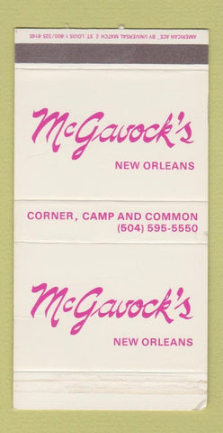 Matchbox - McGavock's New Orleans LA