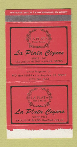 Matchbox - La Plata Cigars Tobacco Los Angeles CA
