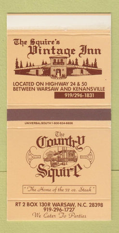 Matchbox - Country Quire Warsaw NC