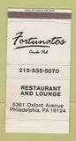 Matchbox - Fortunatos Circle Pub Philadelphia PA restaurant