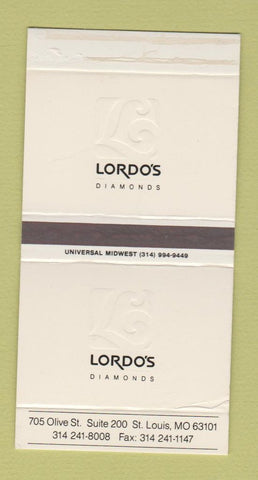 Matchbox - Lordo's Diamonds St Louis MO
