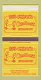 Matchbox - Bob Chinn's Crab House Restaurant Wheeling IL