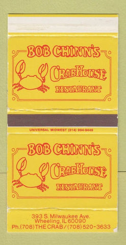 Matchbox - Bob Chinn's Crab House Restaurant Wheeling IL