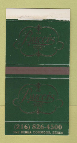 Matchbox - Bucci's Berea OH restaurant