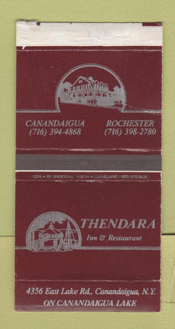 Matchbox - Thendara Inn Restaurant Canandaigua NY WEAR
