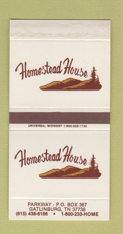 Matchbox - Homestead House Gatlinburg TN