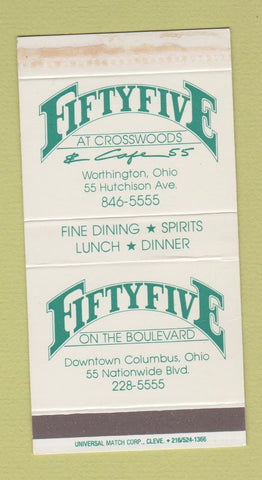 Matchbox - Fifty Five at Crosswoods Columbus OH restaurant