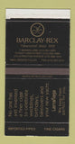 Matchbox - Barclay Rex Tobacco New York City?