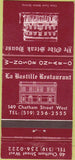 Matchbook Cover - Ye Olde Steak House Windsor ON 30 Strike