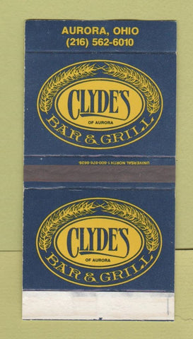 Matchbox - Clyde's Bar and Grill Aurora OH WEAR