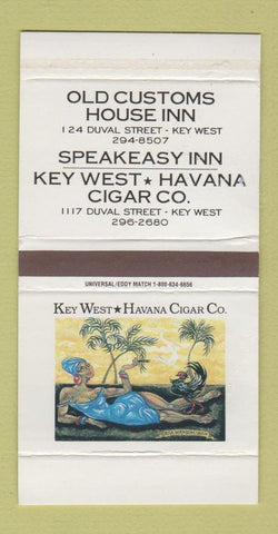 Matchbox - Key West Cigar Company FL Tobacco Old Customs House Inn