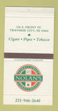 Matchbox - Nolan's Tobacco Cigars Pipes Traverse City MI