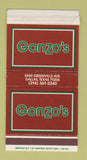 Matchbox - Gonzo's Dallas TX