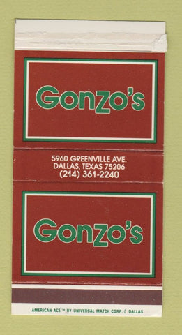 Matchbox - Gonzo's Dallas TX