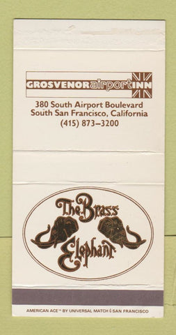 Matchbox - Brass Elephant South San Francisco CA Grosvenor Airport Inn