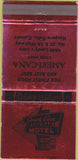 Matchbook Cover - Ameri Cana Restaurant Motel Niagara Falls ON 30 Strike