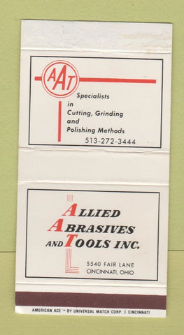 Matchbox - Allied Abrasives Tools Cincinnati OH cutting grinding