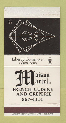 Matchbox - Maison Martel French Restaurant Akron OH