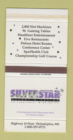 Matchbox - Silver Star Resort Casino Philadelphia MS