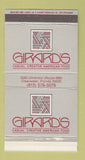 Matchbox - Girard's Restaurant Clearwater FL