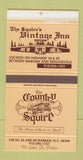 Matchbox - Squire's Vintage Inn Warsaw IN