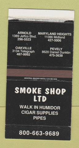 Matchbox - Smoke Shop Ltd Tobacco Arnold Oakville Pevely Maryland Heights MO