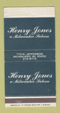 Matchbox - Henry Jones Milwaukee WI Saloon