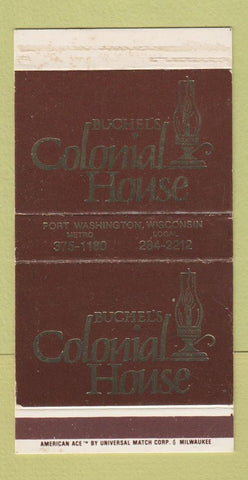 Matchbox - Buchel's Colonial House Port Washington WI WEAR