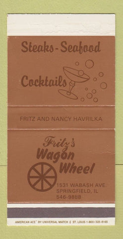Matchbox - Fritz's Wagon Wheel Springfield IL