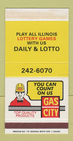 Matchbox - Gas City oil gas Lottery IL Illinois