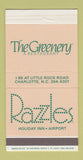 Matchbox - Greenery Restaurant Charlotte NC Razzles Holiday Inn