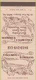 Matchbook Cover - George  and  The Dragon Naples FL 30 Strike