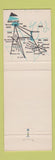 Matchbook Cover - Bruce Motor Freight Trucking Ziffrin Lines
