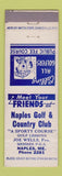 Matchbook Cover - Naples Golf and Country Club Naples ME