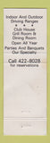 Matchbook Cover - Ohio State University Golf Course Columbus OH WORN