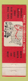 Matchbook Cover - PIE Trucking Pacific Intermountain Express
